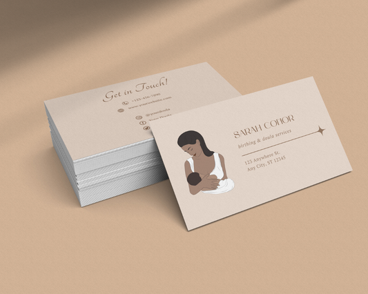 4 DOULA Business Cards