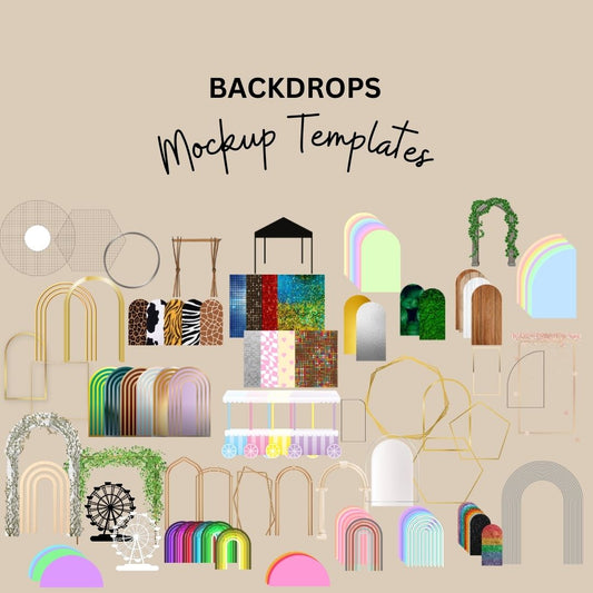 130 BACKDROP Mockup templates
