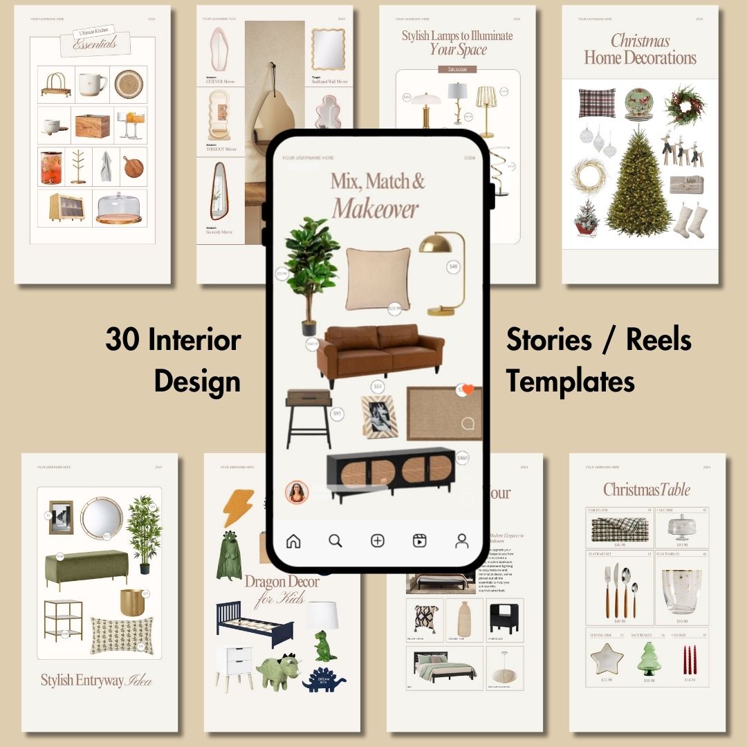 30 Interior Design LTK Templates – Site Vee