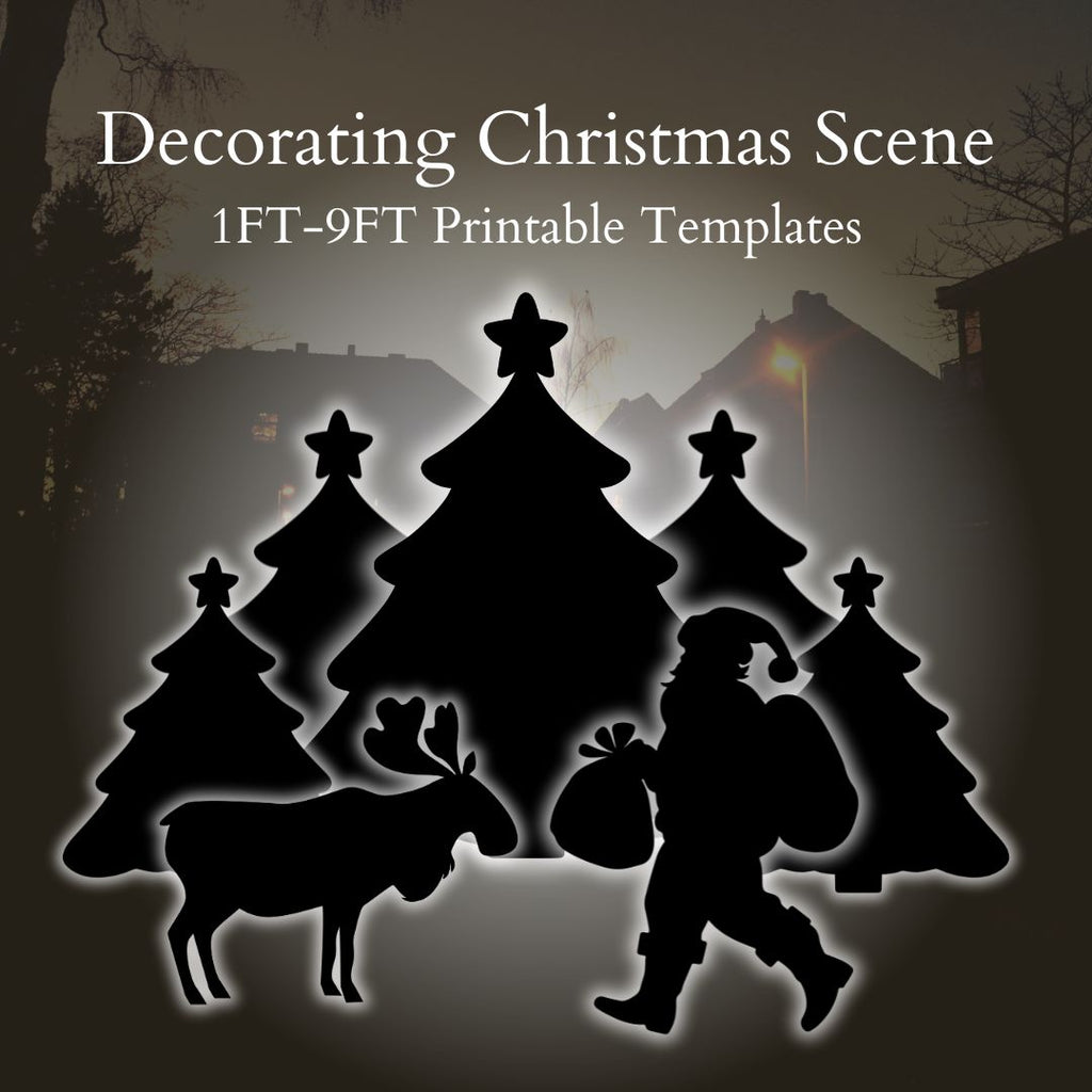 Christmas Yard Decoration Templates