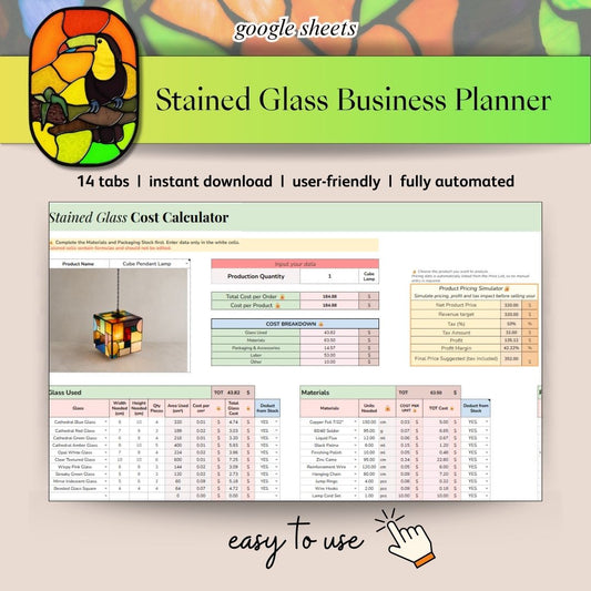 Stained Glass Business Planner