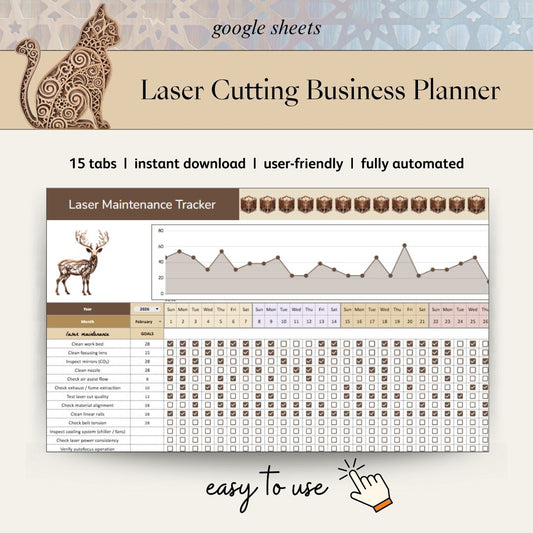 Laser Cutting Business Planner