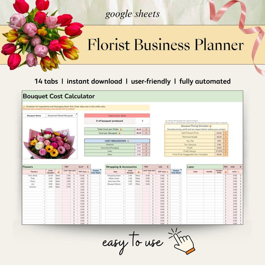 Florist Business Planner