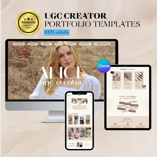 UGC Portfolio Templates