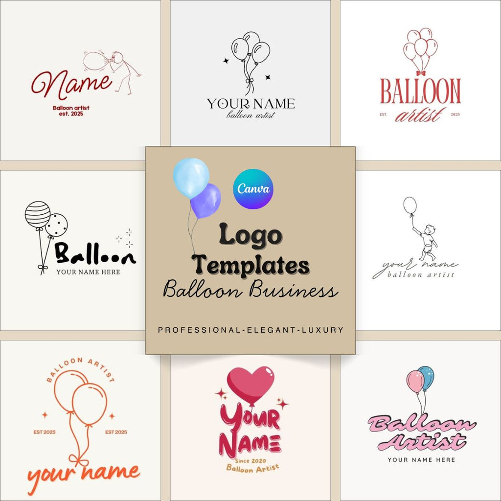 Logo Templates-Balloon Artist
